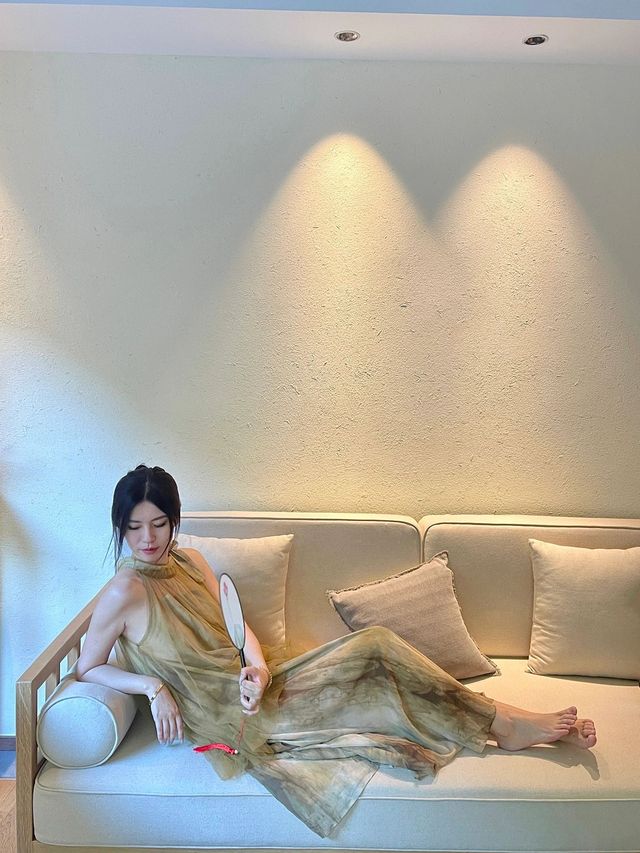 隱秘在山林深處的桃源居所。