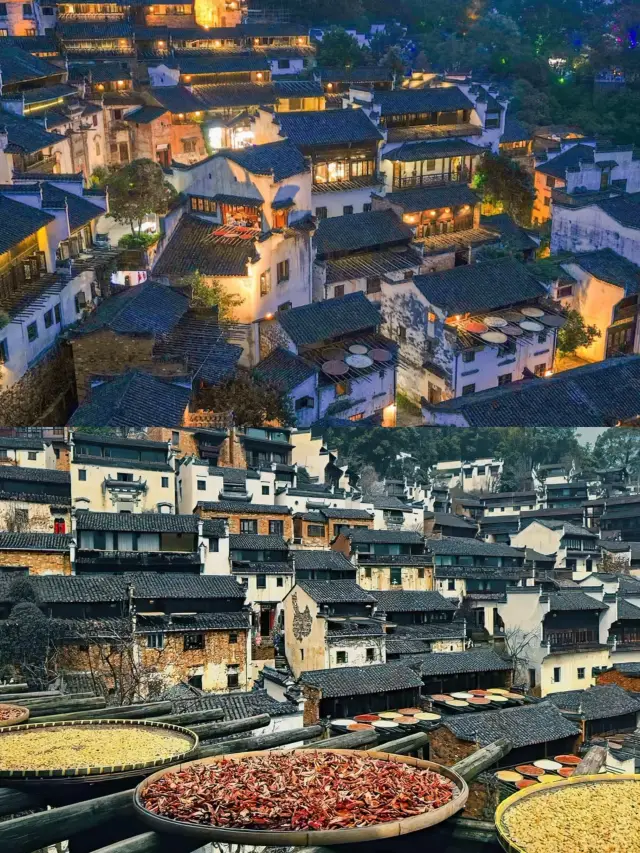 ถูก《National Geographic》จัดให้เป็นหมู่บ้านโบราณที่สวยที่สุด, หมู่บ้าน Wuyuan ในฤดูใบไม้ร่วงนั้นงดงามมาก