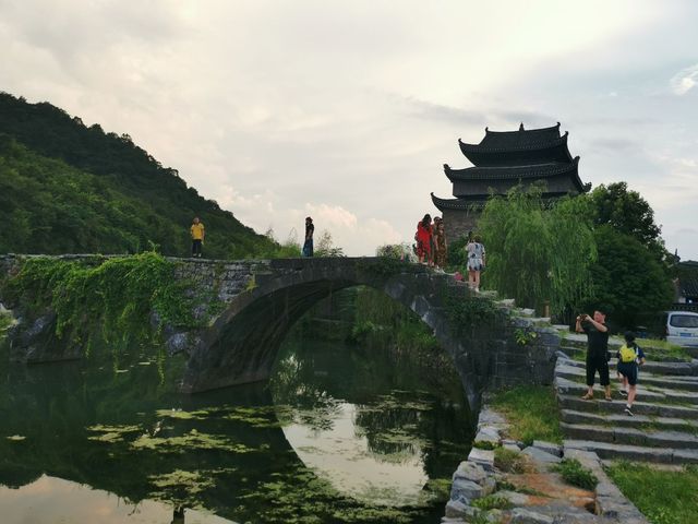 上甘棠村，世外桃園。