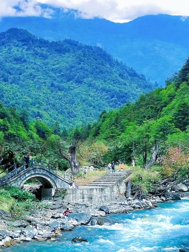 夏天去山里避暑，绝美森林河谷