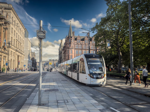 Edinburgh’s Princes Street!