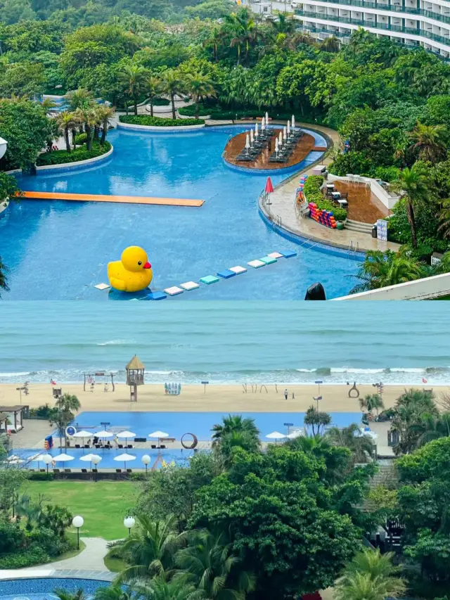 The hotel is just a few minutes' walk to the beach