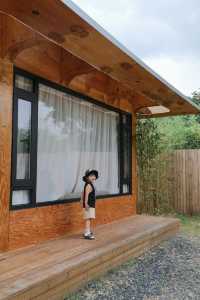 在安吉“阿勒泰” 住進了山野木屋