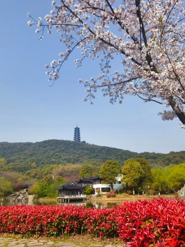 張家港香山風景區-美如畫的江南名山。