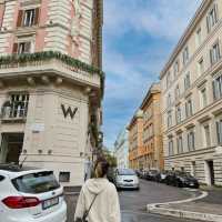 A stay at W hotels Rome 