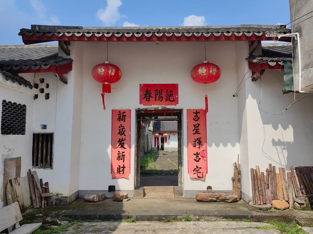 廣西平南石門古村。