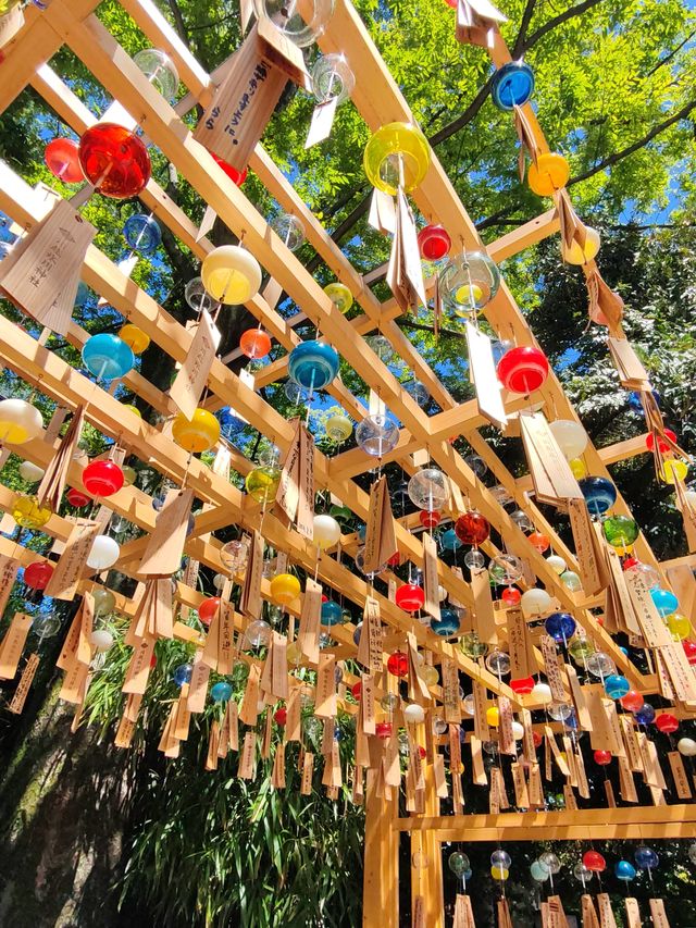 小江戶川越的冰川神社。