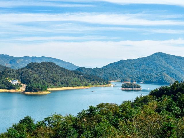 湖南株洲酒仙湖景區。