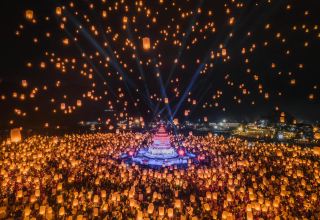 The 2024 Chiang Mai Yi Peng Festival was a feast for the eyes. 
