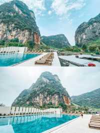 廣州周邊遊｜清遠小桂林山景房度假酒店。