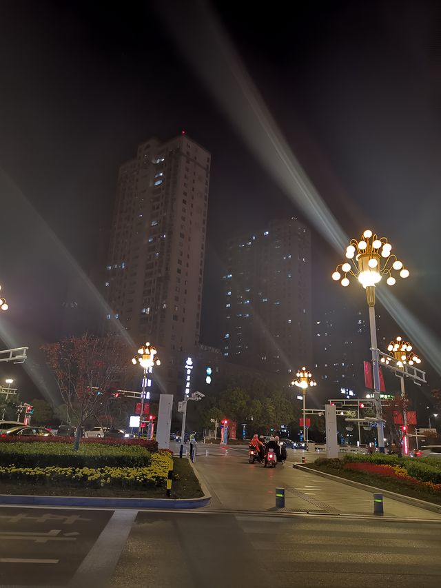 外圓內方的如皋城。