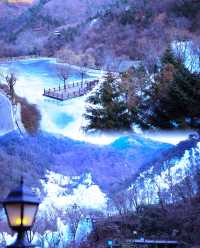 冬日浪漫限定九如山冰瀑