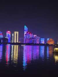 夜遊錢塘江，賞杭州錢塘江景