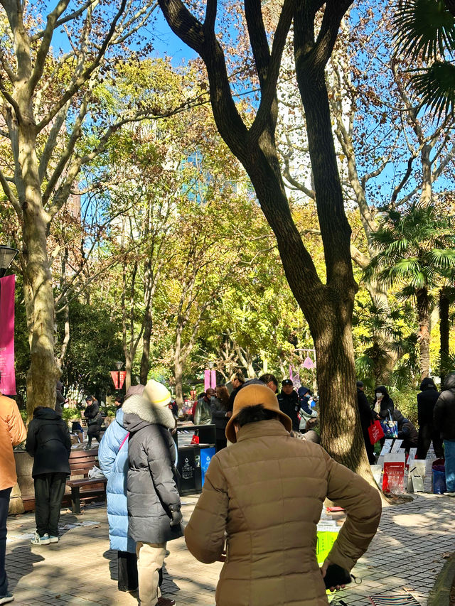 上海人民公園，好天氣裏的絕美出片聖地
