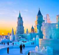 哈爾濱冰雪大世界：冰築童話，雪耀亞洲的奇幻盛宴