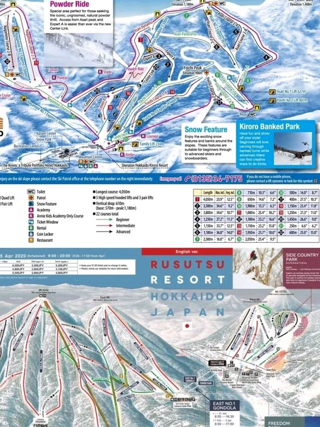 Hoshino Resort Tomamu ski area is perfect🍁💥