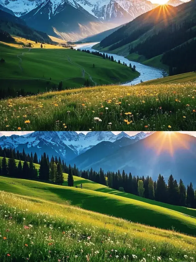 The spring of Zhaosu is a love letter from the Creator to the earth.