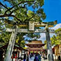 打卡日本福岡天滿宮