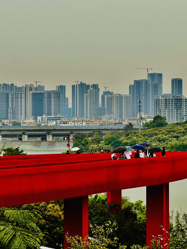 深圳最美的虹橋公園！！