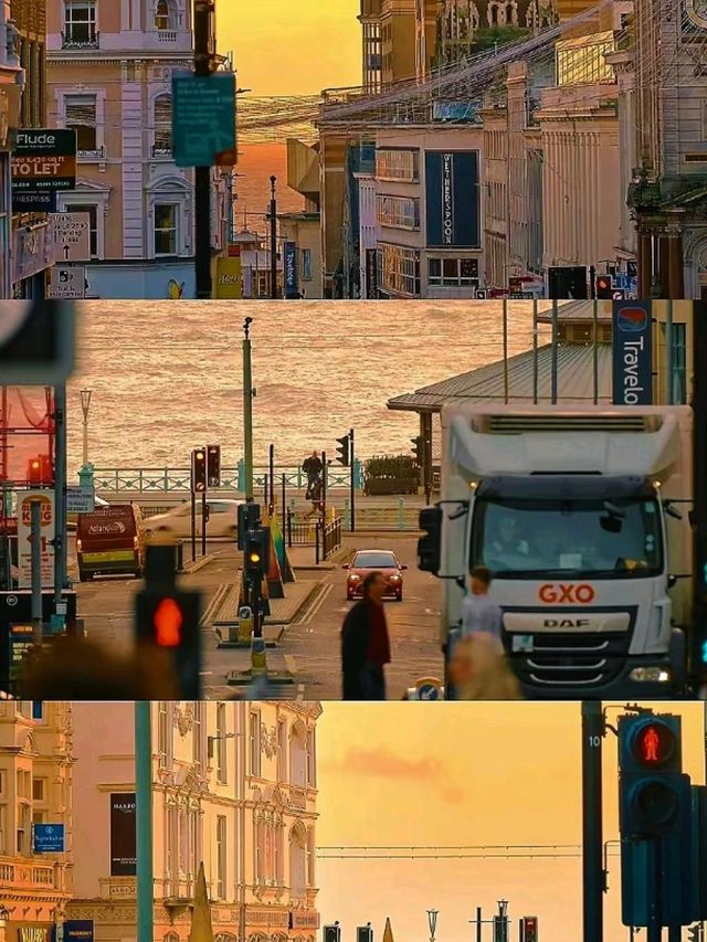 ▪Brighton Beach in UK is so Charming😍💫