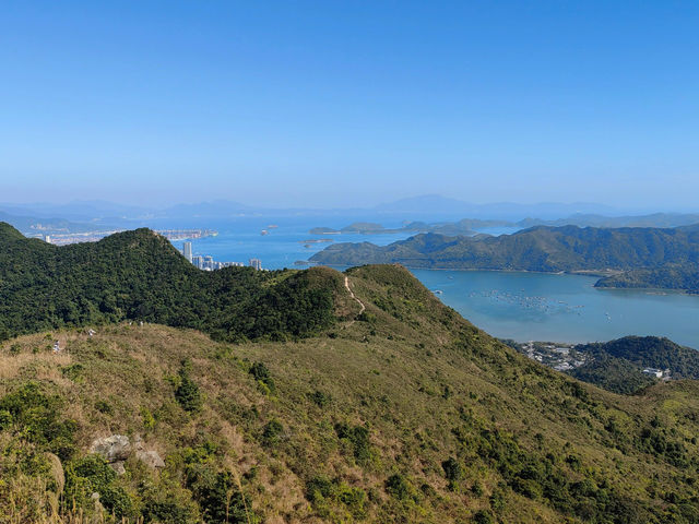 深港邊境探秘蓮塘口岸旁的紅花嶺郊野公園