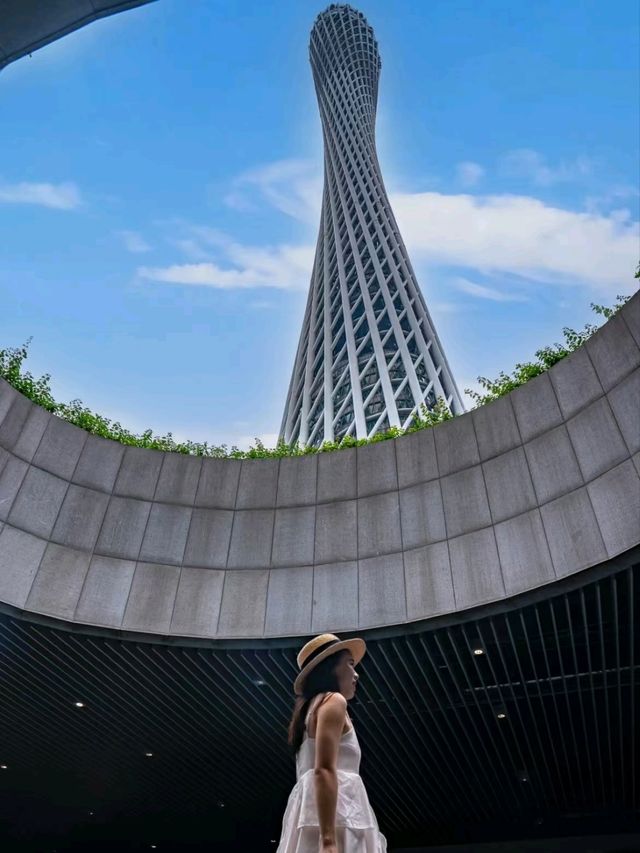 Don't go to the crowded area under Canton Tower chose these spots 🇨🇳