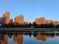 閒遊板橋坊河之三湖公園