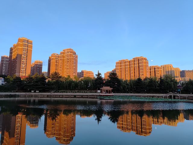 閒遊板橋坊河之三湖公園