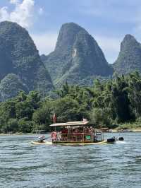 Bamboo rafting from XingPin