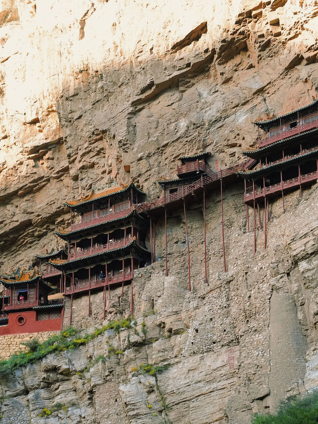 「釘」在崖壁上1500年的懸空寺還能矗立多久？