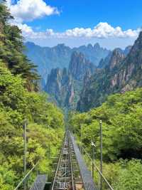 黃山兩天一夜徒步路線慢爬看峽谷賞日落