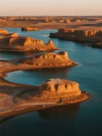 帶娃挖到寶！青海小眾玩法·住房車看銀河的水上雅丹攻略​