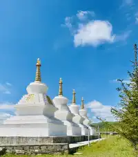 安多合作米拉日巴九層佛閣