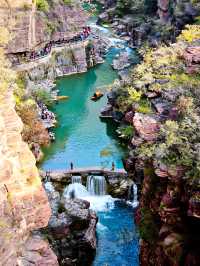 “華夏第一奇峽”實至名歸！雲臺山紅石峽絕美震撼