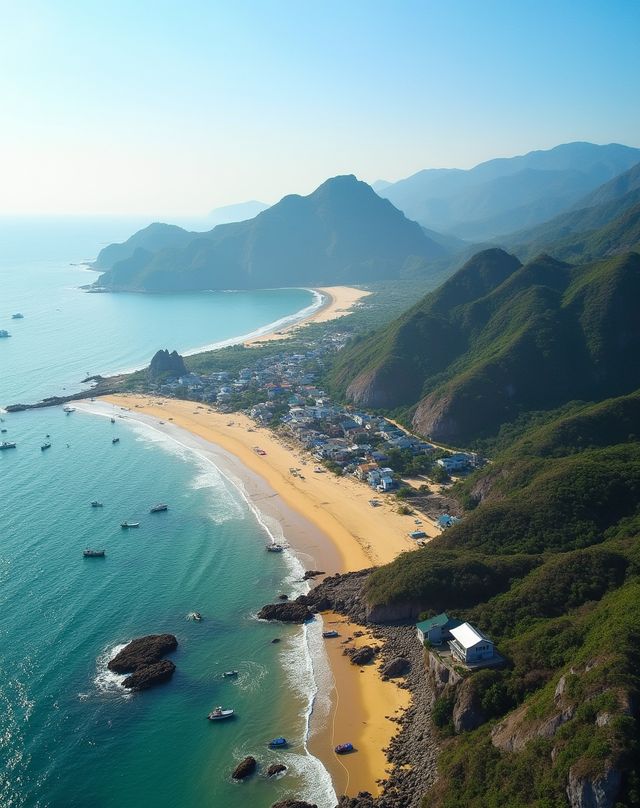 這是三面環海,礁石嶙峋,海浪澎湃,兼具了海的壯闊與山的奇秀 這是三面環海,礁石嶙峋,海浪澎湃,兼具了海的壯闊與山的奇秀