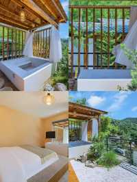 安吉暖冬私湯木屋!泡湯看星空太治癒