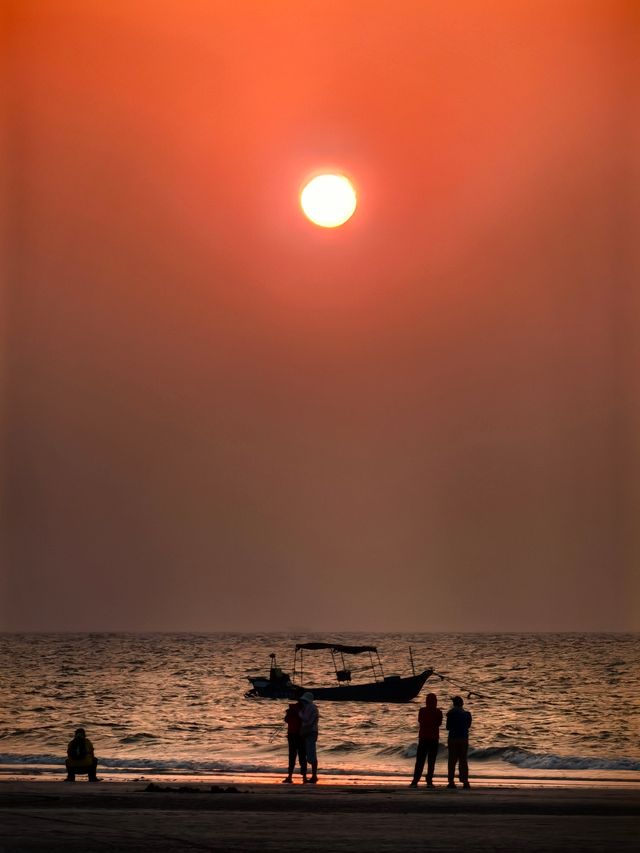 北海絕美日落觀賞地!石螺口海灘的晚霞浪漫哭了 北海絕美日落觀賞地!石螺口海灘的晚霞浪漫哭了