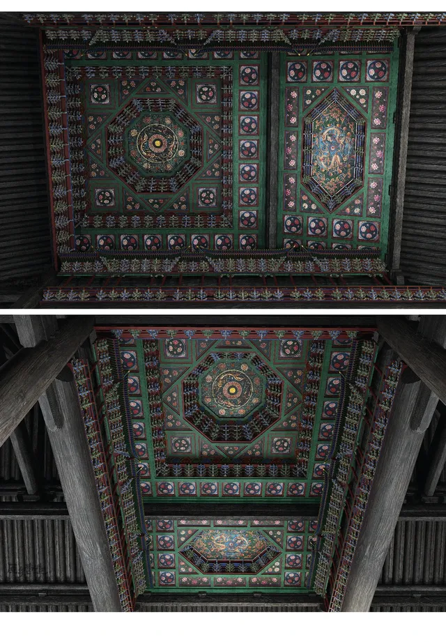 永安寺傳法正宗殿su模型復原 永安寺傳法正宗殿su模型復原