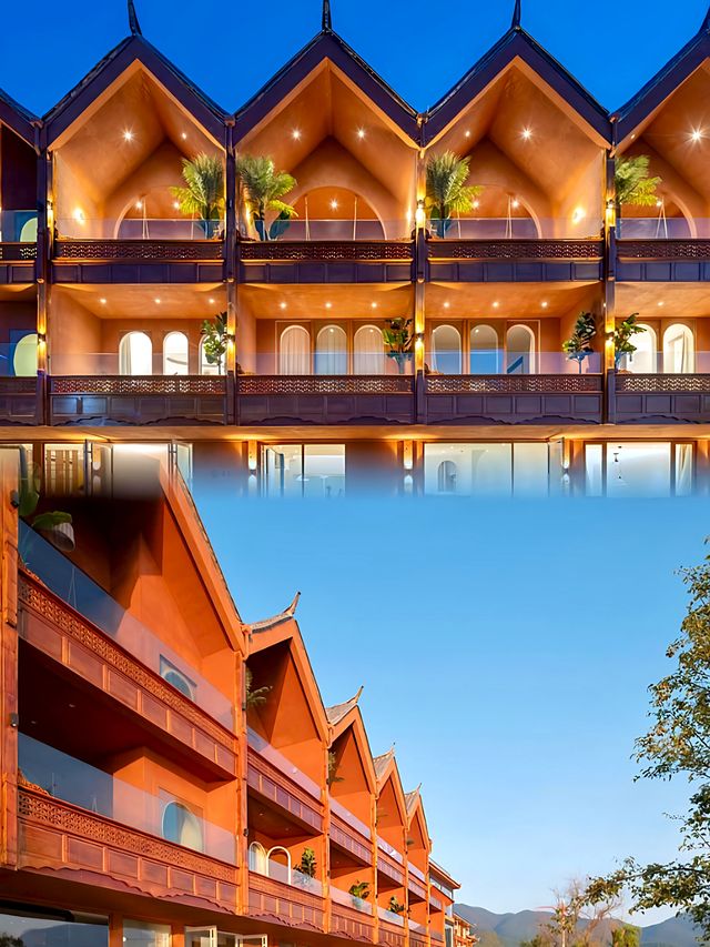 瀘沽湖這家地中海風酒店,我能躺一天! 瀘沽湖這家地中海風酒店,我能躺一天!