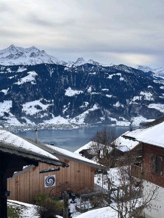Thurn Castle in Switzerland, a romantic city created by lakes and mountains