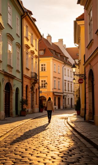 Stroll through Bratislava and indulge in the healing slow pace of the Eastern European old town
