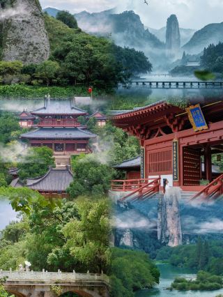 Zhao Liying highly recommends this high-speed rail town privately treasured by National Geographic, with direct access to a fairyland from xianxia dramas