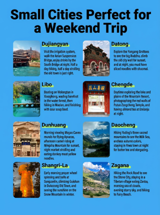 週末の旅行先はどこ？この8つの小さな町は人が少なく景色が美しく、2〜3日でちょうどいい