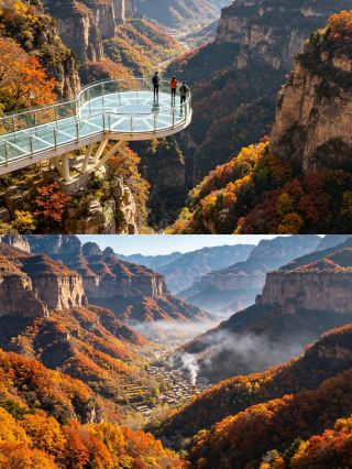  Honestly, autumn in the Taihang Mountains is severely underrated!!