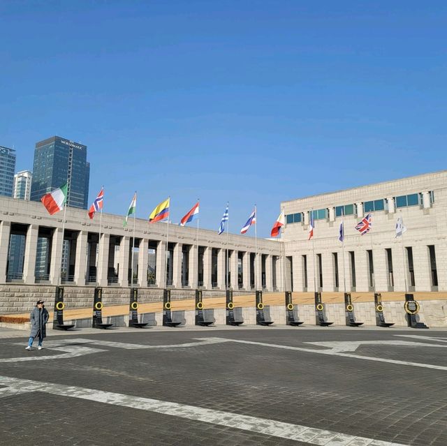 평화를 기원하는 마음으로 방문한 전쟁기념관