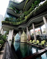 A beautiful garden oasis hotel in singapore 🇸🇬