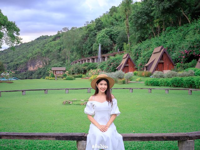 ที่พักริมน้ำสวนไทรโยครีสอร์ท กาญจนบุรี 
