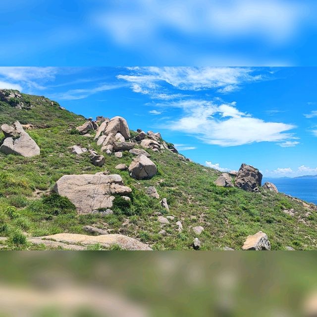 一望無際湛藍海景：香港南極 - 蒲台島