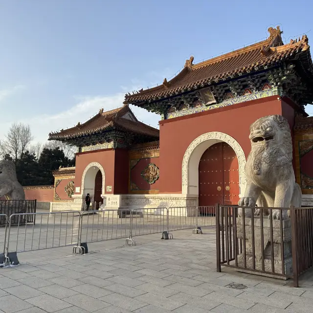 瀋陽清昭陵 世界文化遺產 現在變成北陵公園