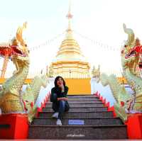 เที่ยวเชียงใหม่ วัดพระธาตุดอยคำ ขอพรหลวงพ่อทันใจ